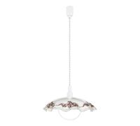 Suspension VETRO E27 1X60W en matière synthétique blanc D420mm
