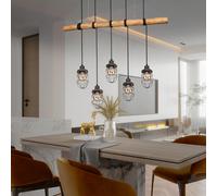 Trio lighting Suspension 5 lampes - Gris
