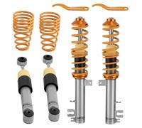 Suspensions à ressorts hélicoïdaux, acier à haute résistance, plage de réglage de hauteur de 2,5 à 10 cm (1-4 pouces), compatible avec les modèles Fiat 500 berline et cabriolet de 2007 à 2021, amélior