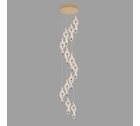 Suspensions LED Modernes pour Salon et Salle à Manger, éclairage d'intérieur Suspendu (12 LED, variateur à Distance RC)
