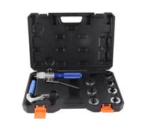 SustVita Kit d'outils d'expansion de tube CT-300A, tendeur de tuyau hydraulique pour tubes en aluminium et en cuivre de 10 mm à 28 mm, comprend 7 têtes d'extension et un coupeur