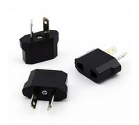 SUSUchens1Pc Convertisseur de voyage USA/UE vers AU/Australie Adaptateur secteur 2 broches