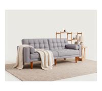 Suzanne - Banquette 2 places convertible clic-clac en tissu texturé