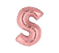 SV SURPRISEZ-VOUS - Ballon Aluminium Lettre S 36CM Rose Gold