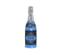 SV SURPRISEZ-VOUS - CANON À CONFETTIS BOUTEILLE ANNIVERSAIRE 40CM BLEU