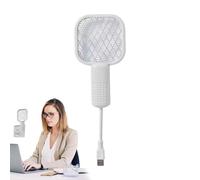 Svatter Tue-mouches électrique portable - Racket Zapper Mosquit | Raccord tueur à mouches en filet de sécurité rechargeable pour chambre à coucher, camping en plein air, patio, jardin