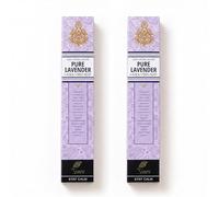 SVATV Bâton d'encens Lavande Incense Stick avec Lot de 2 encens pour méditation, Yoga, Spirituel, - 15 g x 2 | 30g | 1,05 oz