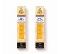 SVATV Herbal & Ancient Method Nagchampa Bâton d'encens avec Lot de 2 encens pour la méditation, Le Yoga, la spiritualité, l'aromathérapie - 15 g x 02 | 30g | 1,05 oz