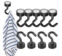 SVCEQZE Crochets Magnétiques Solides - 10 Pièces Support Mural - Support imant Puissant,pour Cuisine Chambre Frigo Garage Serviette Outil coration