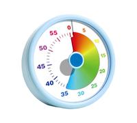 SVCEQZE Visual Timer pour Les Enfant, 10.3 X 4.5cm ABS Kid Timer Visual Countdown, Minuteur Visuel Enfant, Outil De Gestion du Temps Silencieux, Outil De Gestion du Temps pour Salle De Classe