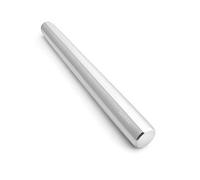 SveBake Rouleau à pâtisserie en acier inoxydable 30 cm - Rouleau à pâte métallique antirouille, idéal pour fondant, pizza, gâteaux, pâtes et pâte sablée