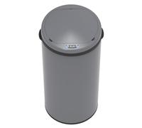 SVITA Poubelle à capteur 42L Poubelle en acier avec capteur Poubelle électrique cuisine Poubelle automatique Gris