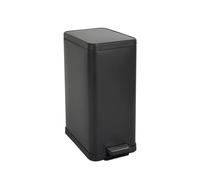 SVITA STM15 Poubelle à pédale 15l incl. seau intérieur Couvercle Softclose noir
