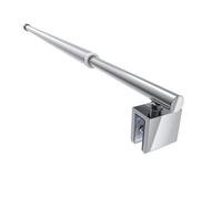SVNR 70-120 cm Support de paroi de douche, barre de stabilisation de douche pour épaisseur de verre de 6 à 10 mm, barre de maintien en acier inoxydable, stabilisateur pour parois de douche et douches