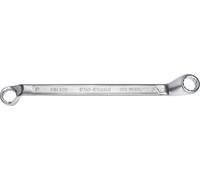 SW-Stahl 01227L Clé polygonale double 46 x 50 mm avec têtes d'anneau à dégagement profond I Clé polygonale I Clé polygonale double I Clé polygonale à dégagement profond