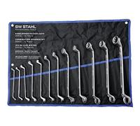 SW-Stahl 01512L Jeu de clés mixtes 6-32 mm, 12 pièces à moyeu déporté I Clés mixtes I Jeu de clés mixtes I Jeu de clés mixtes à moyeu déporté