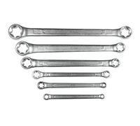SW-Stahl 01560L Jeu de clés mixtes profil E, E6-E24, 6 pces I Clés pour vis Torx I Etoile TX extérieure I Jeu de clés mixtes I Clés mixtes I Clés mixtes