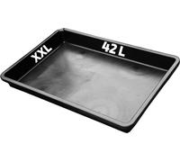 SW-Stahl 07377L Bac de rétention universel XXL I 88 x 60 x 10cm grand bac en plastique I 42 litres de capacité I Germany