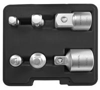 SW Stahl 07920L Jeu d'Adaptateurs et Réducteurs de Douilles, 6 Pièces | Outils en acier chrome-vanadium chromé, dimensions de 1/4" à 3/4", cliquet de 6,3 mm à 20 mm pour mécanique