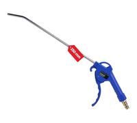 SW-Stahl 21517L Pistolet de Soufflage d'Air Comprimé, Buse Longue 250 mm | Soufflette pneumatique premium en acier chromé avec poignée en nylon et raccord 1/4 pouce pour compresseur.