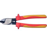 SW-Stahl 41912L VDE Ciseaux pour câbles 200 mm I Outil de coupe de câbles 1000V I selon DIN EN/IEC 60900 I Outil avec poignée à 2 composants Coupe-câbles I Ciseaux d'électricien pour réparation et ins