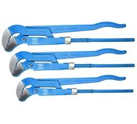 SW-Stahl 42250L Jeu de pinces à tuyaux 3 pièces I Pince à tuyaux 1 pouce, 1,5 pouce et 2 pouces I Pince à tuyaux S Maul I Pince à tuyaux grande I 335 mm, 420 mm et 525 mm I Set de pinces à tuyaux atel