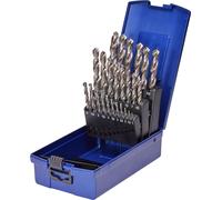 SW-Stahl 81325L Jeu de forets hélicoïdaux, HSS-G, 1-13 mm, 25 pièces