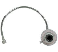 SW-Stahl 03916L Appareil de mesure de l'angle de rotation 1/2 pouce I Pied magnétique flexible I Plage de mesure 0° - 360° I Carré d'entraînement : 12,5 mm 1/2 pouce