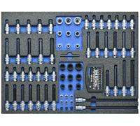 SW STAHL Assortiment de chariots d'atelier, douilles de vissage 1/4" 1/2" 102 pces. Z3010-4