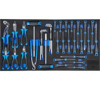 SW-Stahl Assortiment de chariots d'atelier, tournevis et pinces, 44 pièces Z3011-8