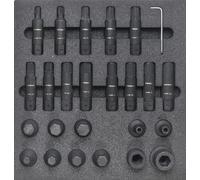 SW STAHL Assortiment, douilles à visser Impact 3/4", 25 pcs. Z3023-3