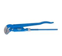 SW-Stahl Clé à Tube S-Grip 1,5 Pouces, 420 mm en Acier Chrome-Vanadium | Pince serre-tube avec mâchoire en S, prise 3 points antidérapante, forgée et laquée bleue, outil robuste pour plomberie