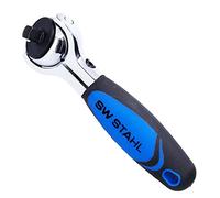 SW-Stahl Cliquet réversible, 1/4", tête rotative 05715L