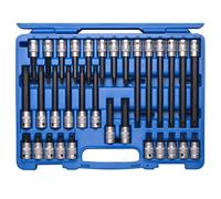 SW STAHL Coffret de 32 Douilles à Visser 1/2", Embouts Profil en T T20-T70