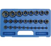 SW-Stahl Douilles, 1/4"+1/2", 4-32 mm, 28 pièces 05655L