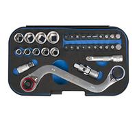 SW-Stahl Jeu de clés à douilles, 1/4", 33 pièces 36015L