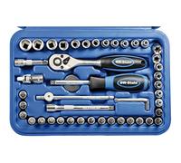 SW-Stahl Jeu de clés à douilles, 1/4", 46 pièces 06447L