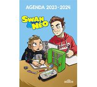 Swan & Néo - Agenda 2023-2024 - Avec des stickers, des illustrations et des gags - Dès 7 ans