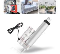 SWANEW 1500N Moteur linéaire Variateur électrique Moteur d'actionneur linéaire Mât de levage Moteur d'entraînement linéaire 12V 200mm