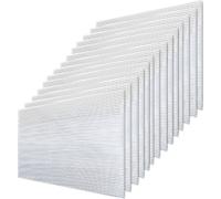 SWANEW Plaques alvéolaires en polycarbonate double paroi Plaques alvéolaires 4mm Plaques de serre 14x