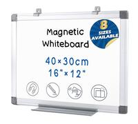 Swansea mural Tableau blanc effacable,Tableau blanc magnétique Grand (40l x 30H)