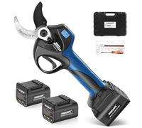 SWANSOFT 8605PRO Secateur Electrique Professionnel, 40mm 21V 2.5A×3 1050W | Écran LCD, pour Jardin, Vignoble et Verger
