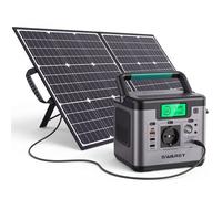 SWAREY 518W Générateur Solaire 220V avec 100W Panneaux Solaires Portable