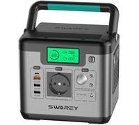 SWAREY Générateur Electrique Portable 518Wh Batterie Externe 220V Super Silencieux Sortir AC/USB/Type-C/QC 3.0