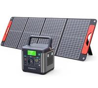 SWAREY Kit Énergie Solaire Portable - Générateur 300W 222Wh + Panneau Solaire Pliable 100W - Recharge Rapide AC/DC/USB/Type-C/QC3.0 - Pour Camping, Voyage, Urgence