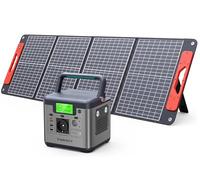 SWAREY kit Solaire 500W(1000W Pic) Generateur Electrique Portable Batterie 518Wh avec Panneau Solaire Pliables 100W en 4 sections