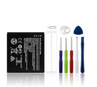 SwarKing Batterie de rechange rechargeable BV-5V (2150 mAh, 3,87 V) - 0 cycles - Compatible avec No-kia 1 TA-1047 TA-1060 TA-1056 TA-1079 TA-1066 avec kit d'outils