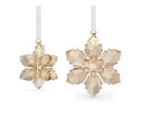 Swarovski Annual Edition Festive 3D Ornament Set 2026 5732530 - Unisex - Verre