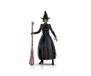 Swarovski Décoration Wicked, Sorcière Elphaba Thropp en Cristal Vert, Noir et Marron à 444 facettes, avec détails en métal laqué