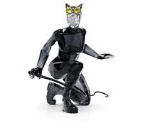 Swarovski Figurine DC Comics, DC Batman Catwoman, cristal blanc et jaune, noir